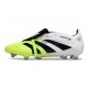 adidas Predator Elite Fold-over Tongue FG Blanco Negro Limón Lúcido