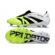 adidas Predator Elite Fold-over Tongue FG Blanco Negro Limón Lúcido