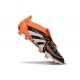 adidas Predator Elite Fold-over Tongue FG Negro Blanco Naranja