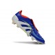 adidas Predator Elite Fold-over Tongue FG Azul Blanco Rojo
