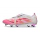 adidas Predator Elite 25 Tongue FG Rosa Blanco
