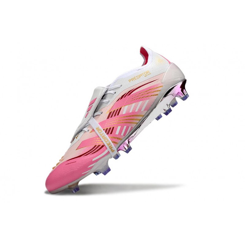 adidas Predator Elite 25 Tongue FG Rosa Blanco