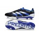 Tacos de Futbol adidas Predator Elite FG Negro Azul Lúcido Blanco