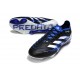 Tacos de Futbol adidas Predator Elite FG Negro Azul Lúcido Blanco