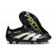 Tacos de Futbol adidas Predator Elite FG Negro Blanco Limón Lúcido