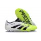 Tacos de Futbol adidas Predator Elite FG Blanco Negro Limón Lúcido