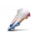 Bota Nike Zoom Mercurial Superfly X Elite FG Blanco Azul Rojo