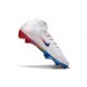 Bota Nike Zoom Mercurial Superfly X Elite FG Blanco Azul Rojo