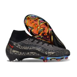 Bota Nike Zoom Mercurial Superfly X Elite FG AM95 Negro