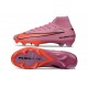 Bota Nike Zoom Mercurial Superfly X Elite FG Rosa Naranja