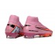 Bota Nike Zoom Mercurial Superfly X Elite FG Rosa Naranja