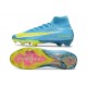 Bota Nike Zoom Mercurial Superfly X Elite FG Azul Amarillo