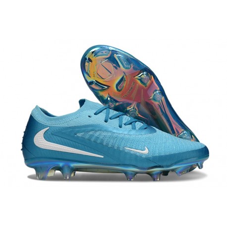 Bota de Futbol Nike Phantom 6 Elite FG Azul Blanco