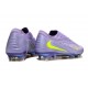Bota de Futbol Nike Phantom 6 Elite FG Violeta Amarillo