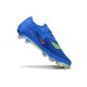 Bota de Futbol Nike Phantom 6 Elite FG Azul Naranja