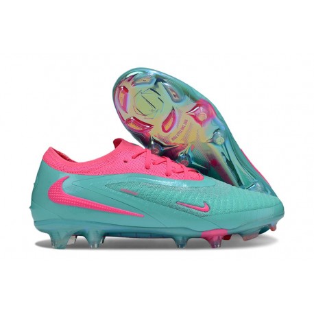 Bota de Futbol Nike Phantom 6 Elite FG Azul Rosa
