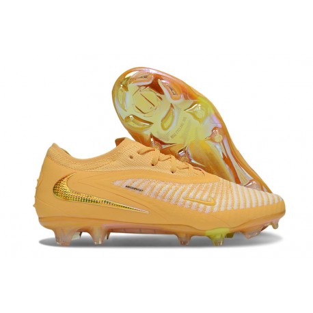 Bota de Futbol Nike Phantom 6 Elite FG Amarillo Dorado