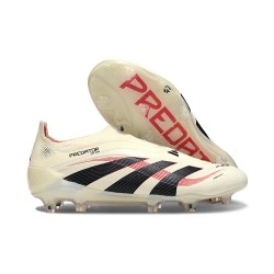 Botas adidas Predator Elite 25 LL FG Blanco Off Negro Rubí Puro