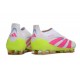 Botas adidas Predator Elite 25 LL FG Blanco Rosa Lúcido Limón Lúcido