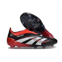 Botas adidas Predator Elite 25 LL FG X MOMENTS Negro Blanco Rojo