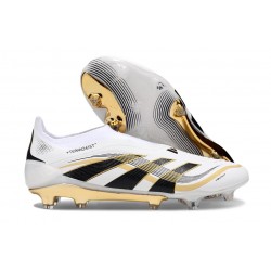 Botas adidas Predator Elite 25 LL FG Ftwr Blanco Dorado Met