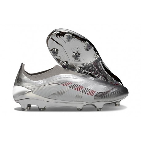 Botas adidas Predator Elite 25 LL FG Plateada Gris