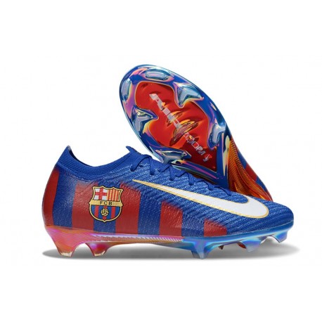 Botas Nike Mercurial Vapor XVI Elite FG Barcelona Azul Rojo Blanco