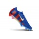 Botas Nike Mercurial Vapor XVI Elite FG Barcelona Azul Rojo Blanco