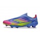 Adidas F50 + Sin Cordones FG Azul Fusion Limón Lúcido Rosa Lúcido