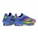 Adidas F50 + Sin Cordones FG Azul Fusion Limón Lúcido Rosa Lúcido