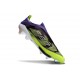 Adidas F50 + Sin Cordones FG Morado Rush Ftwr Blanco Limón Lúcido