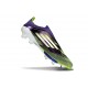 Adidas F50 + Sin Cordones FG Morado Unity Blanco Amarillo Solar 