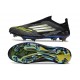 Adidas F50 + Sin Cordones FG Negro Limón Lúcido Blanco