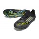 Adidas F50 + Sin Cordones FG Negro Limón Lúcido Blanco