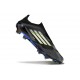 Adidas F50 + Sin Cordones FG Negro Limón Lúcido Blanco