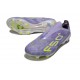 Adidas F50 + Sin Cordones FG Violeta Tone Limón Lúcido Morado Rush