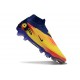 Zapatos Nike Phantom 6 Alto Elite Fg Amarillo Azul Dorado