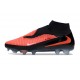 Zapatos Nike Phantom 6 Alto Elite Fg Carmesí Vivo Negro