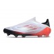 Zapatilla adidas F50 Elite Laceless FG Blanco Negro Rojo
