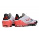 Zapatilla adidas F50 Elite Laceless FG Blanco Negro Rojo