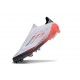 Zapatilla adidas F50 Elite Laceless FG Blanco Negro Rojo