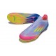 Zapatilla adidas F50 Elite Laceless FG Azul Fusion Limón Lúcido Rosa Lúcido