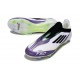 adidas F50 Elite Laceless FG X Messi Ftwr Blanco Negro Morado Unity