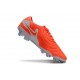 Bota Nike Tiempo Legend X Elite FG Lava Caliente Blanco