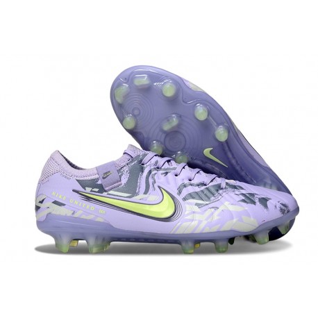 Bota Nike Tiempo Legend X Elite FG Morado Agate Casi Voltio