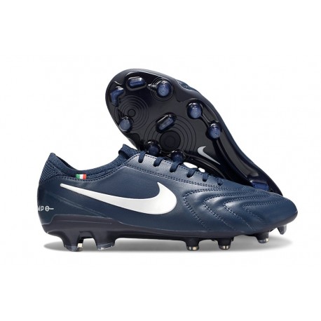 Bota Nike Tiempo Legend X Elite FG Marina Blanco
