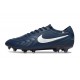 Bota Nike Tiempo Legend X Elite FG Marina Blanco