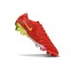 Bota Nike Tiempo Legend X Elite FG Rojo Oro