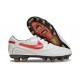 Bota Nike Tiempo Legend X Elite FG R10 Blanco Rojo