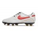 Bota Nike Tiempo Legend X Elite FG R10 Blanco Rojo